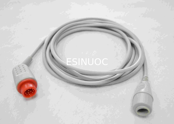 Philips 12 pin IBP adaptador de cables para el transductor Edward,3.6M